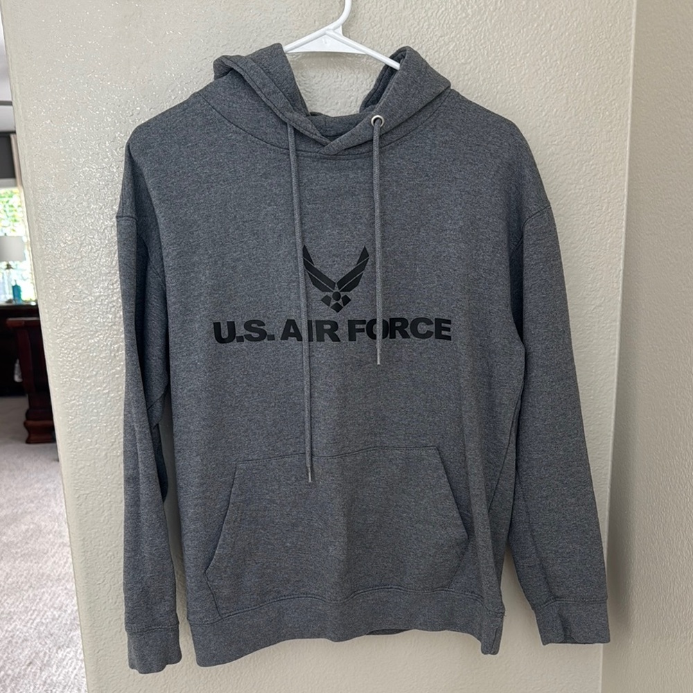 Gray U.S. Air Force Hoodie Sweatshirt